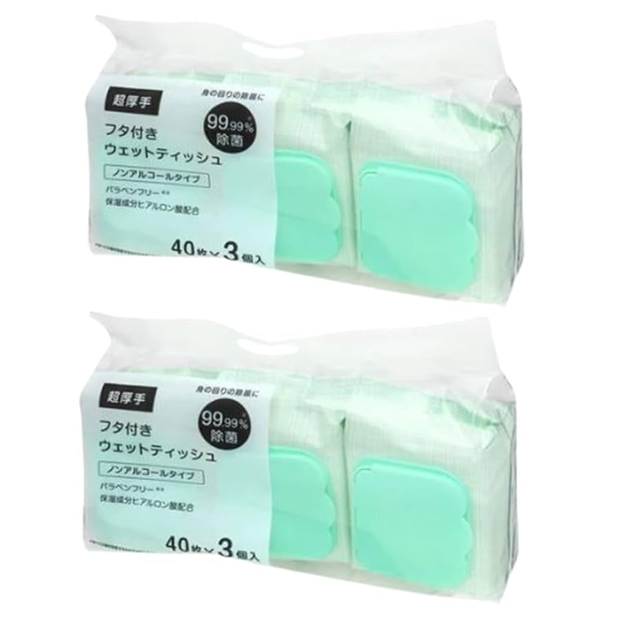 ウェットティッシュ Amazon.co.jp: 超厚手蓋つきウェットティッシュ(ノンアルコール